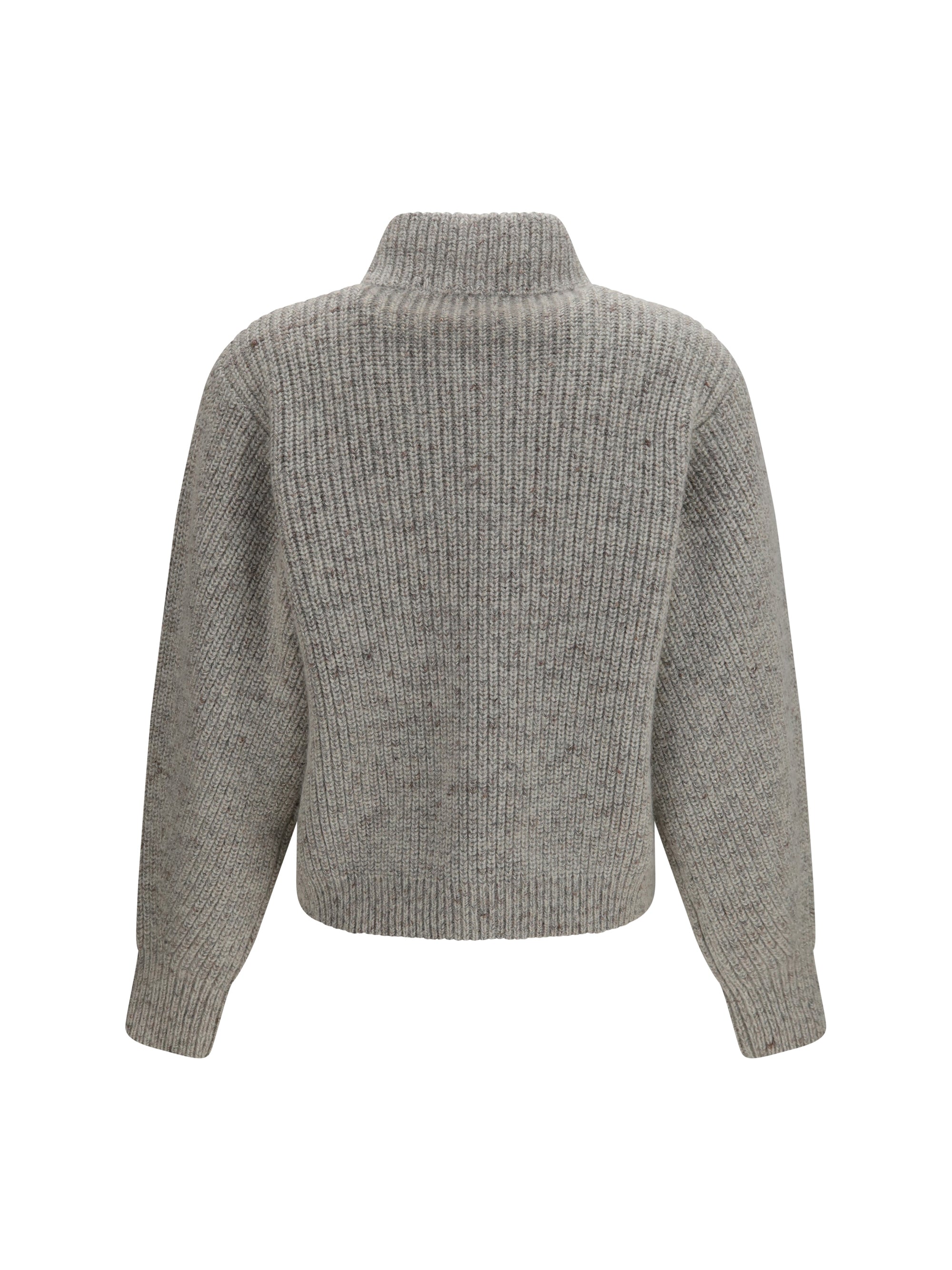 lurex bouclé yarn sweater