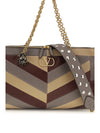medium panthea chevron nappa shoulder bag