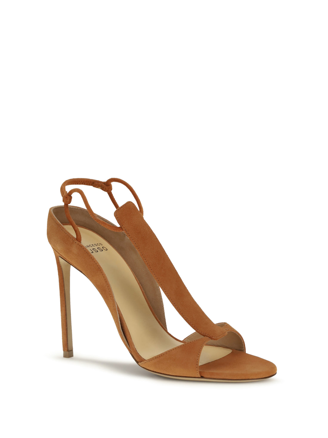 FRANCESCO RUSSO 37.5 r1s950 suede sandals