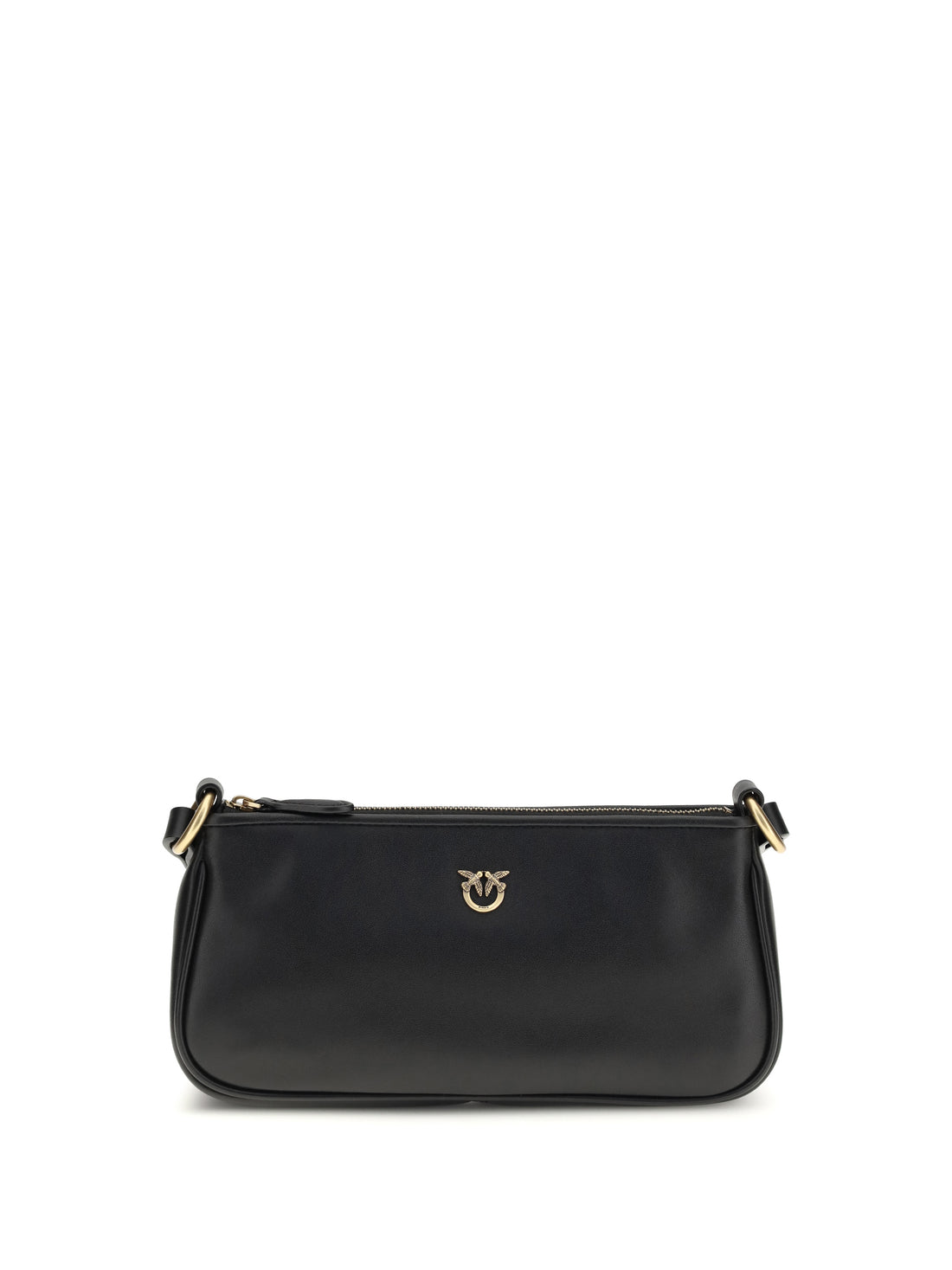 PINKO OS mini half moon shoulder bag
