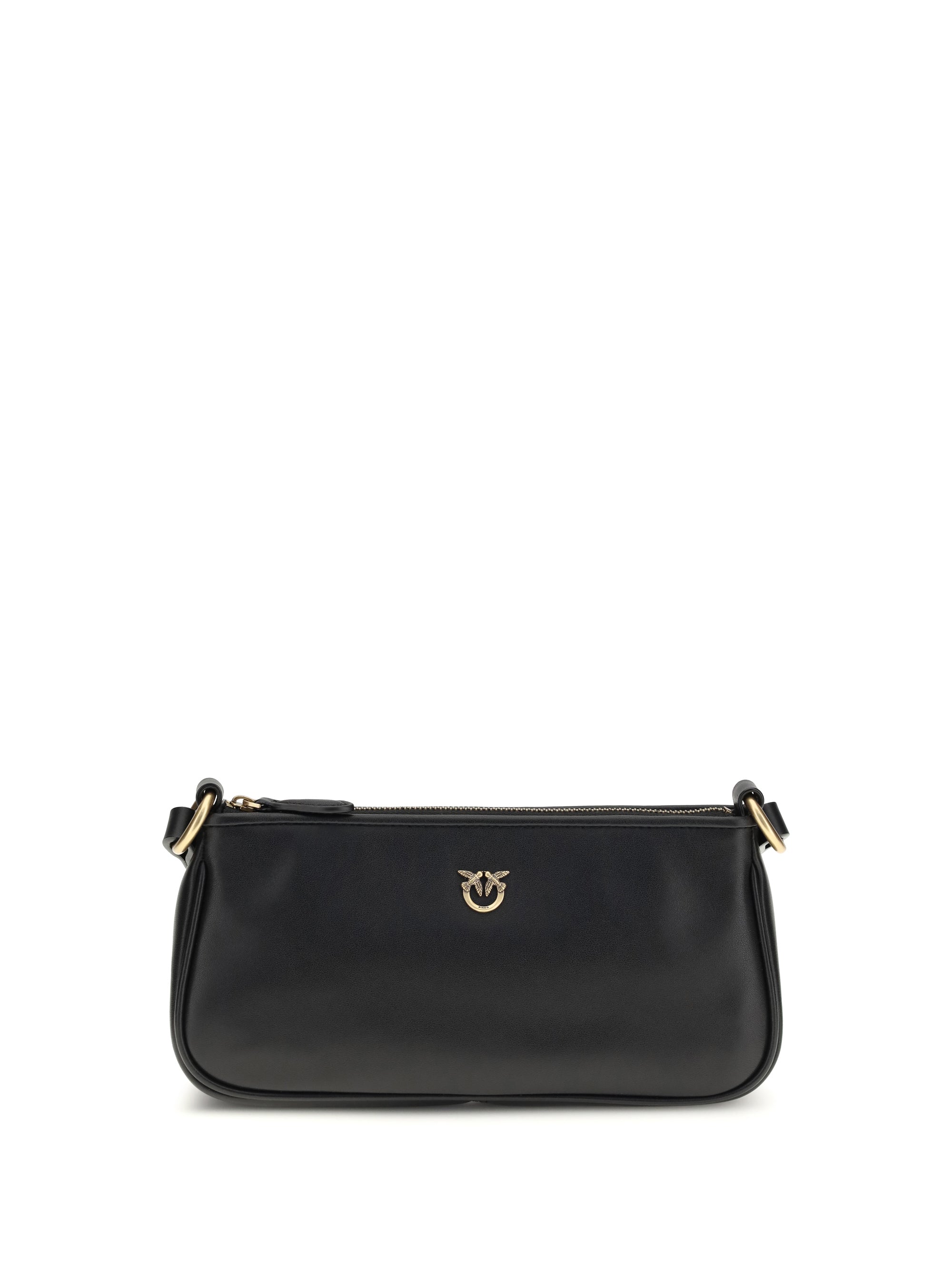 PINKO OS mini half moon shoulder bag