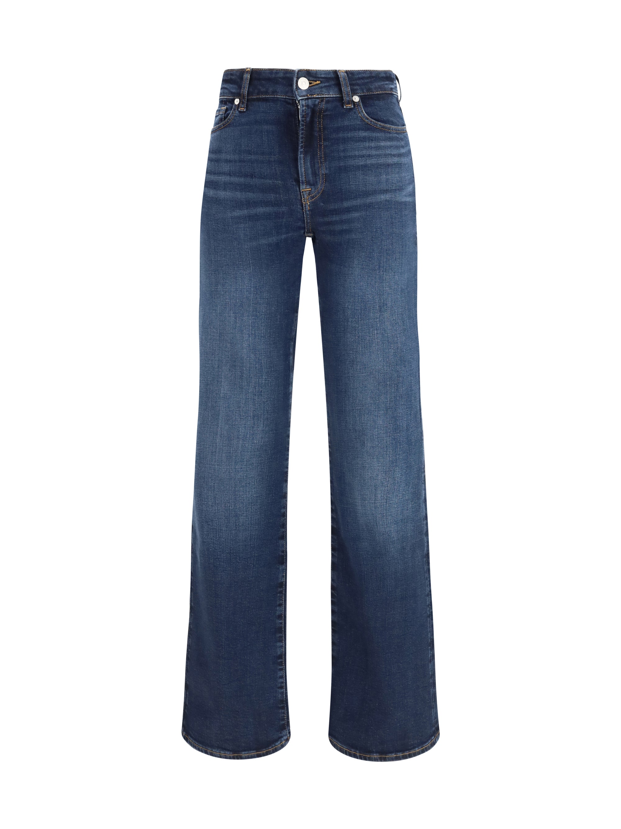 7FOR 24 slim illusion bootcut jeans 