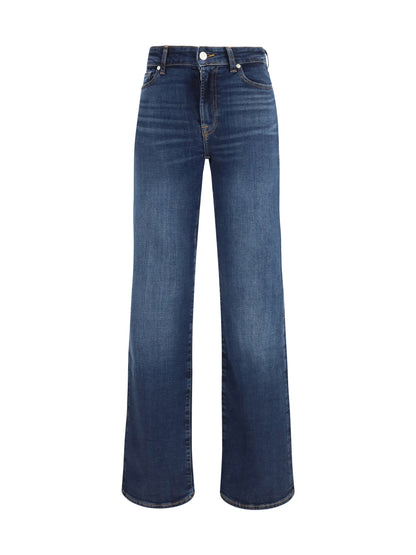 7FOR 24 slim illusion bootcut jeans 