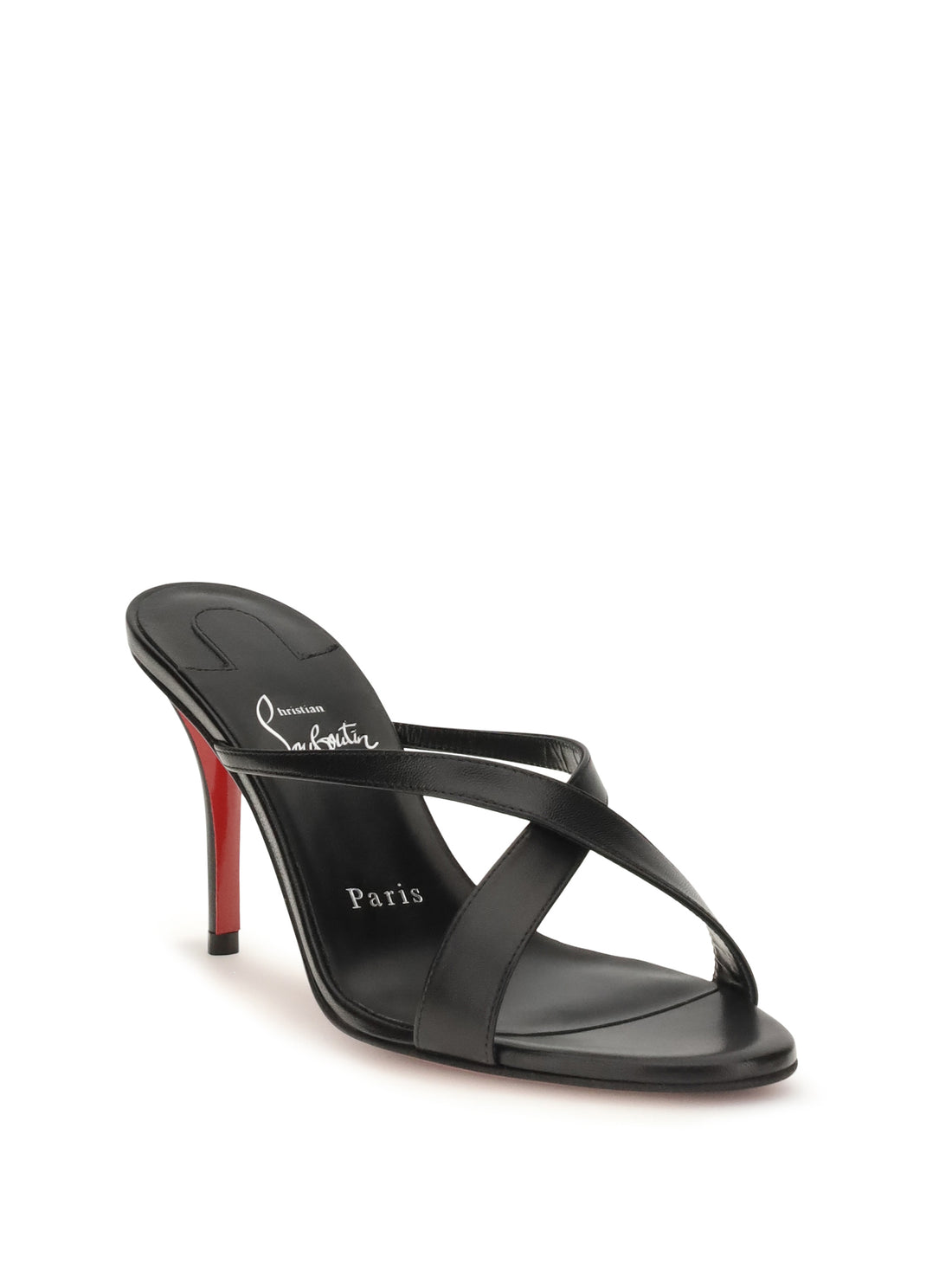 CHRISTIAN LOUBOUTIN 36.5 mulazee cross sandals