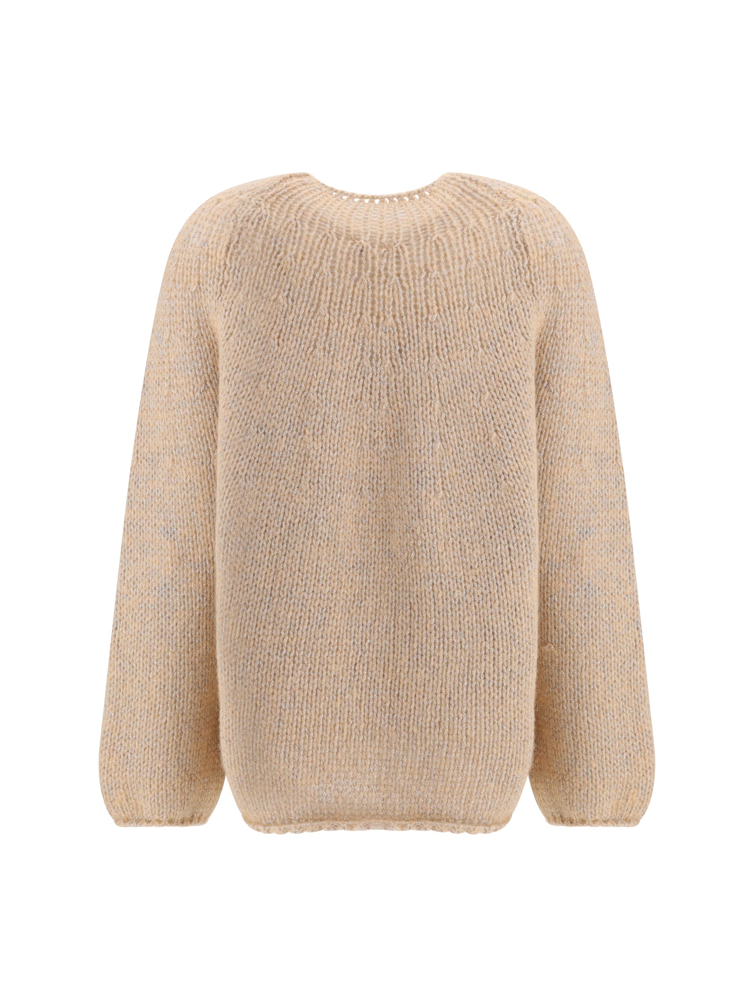 FORTE_FORTE 0 perforated rib-knit pattern sweater