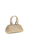 antigona east-west mini leather box handbag