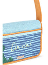 tommy beaded shoulder bag