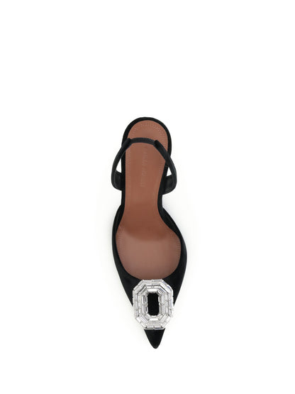 AMINA MUADDI 36 camelia suede pumps