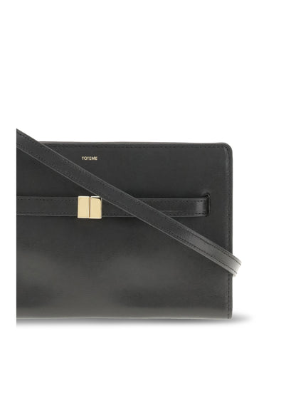 TOTEME OS belted leather crossbody bag