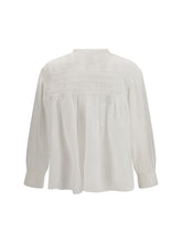 MARANT ETOILE 34 plalia cotton shirt