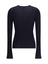 CRUNA 40 lightweight wool crew-neck sweater 