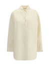 oversized riber wool shirt