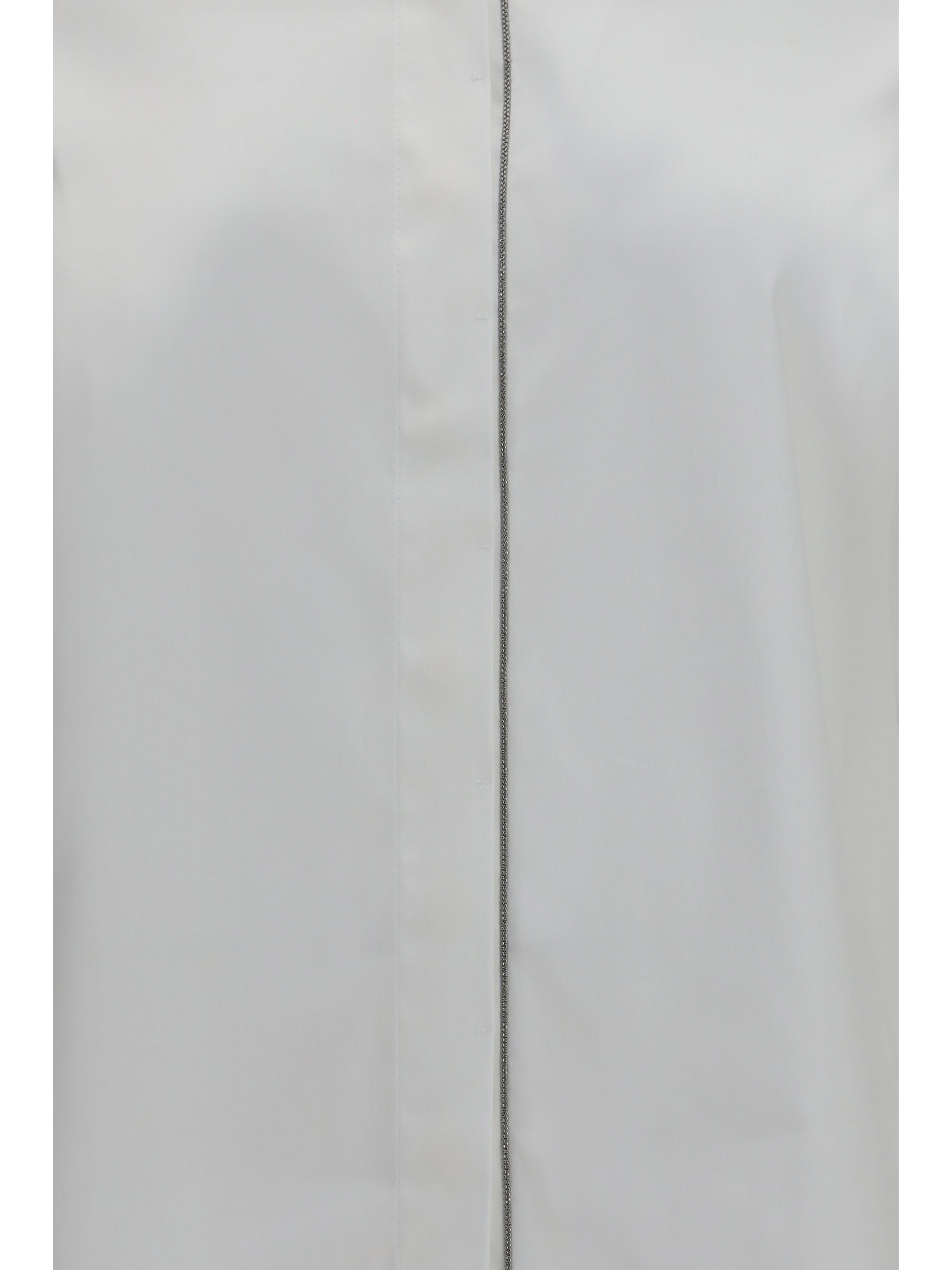 stretch cotton poplin shirt