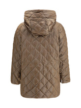 MAX MARA THE CUBE 42 reversible midi down jacket 