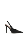 anok satin slingback pumps
