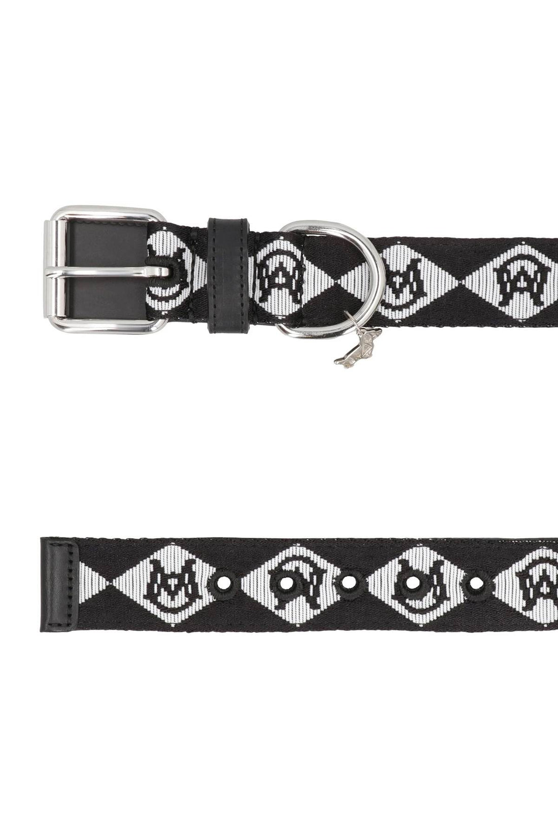 nylon collar with monogram