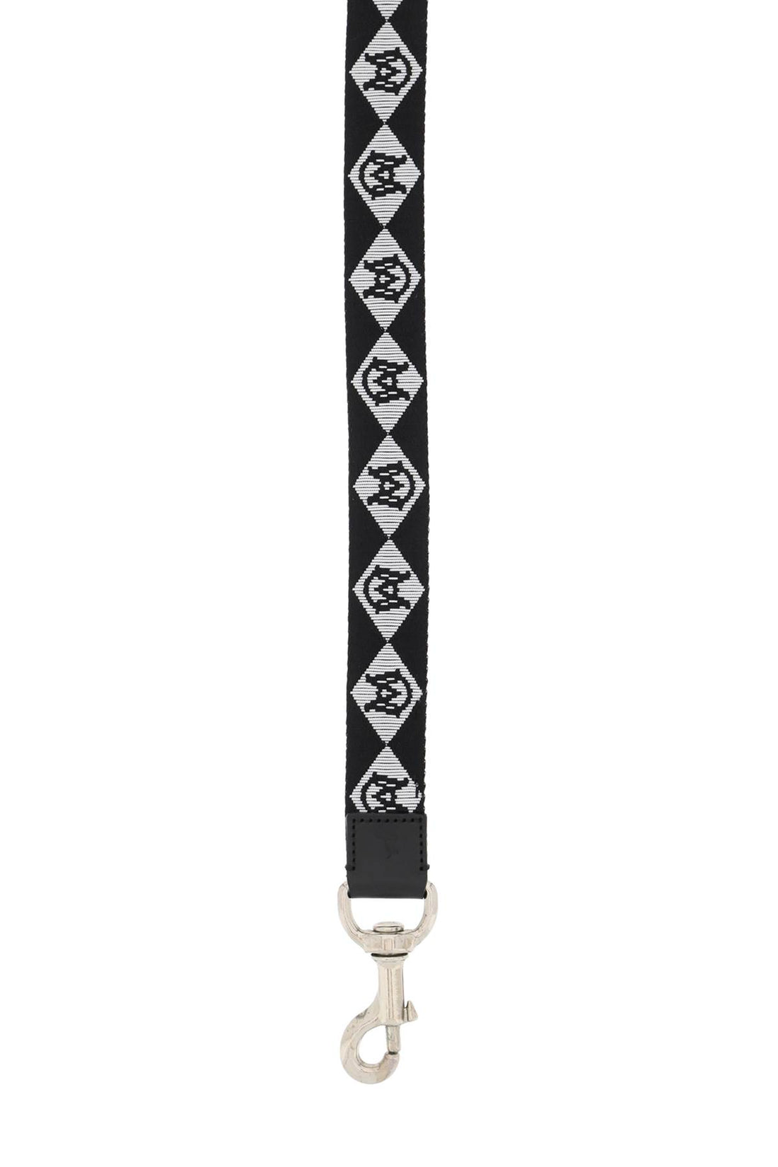nylon leash with monogram