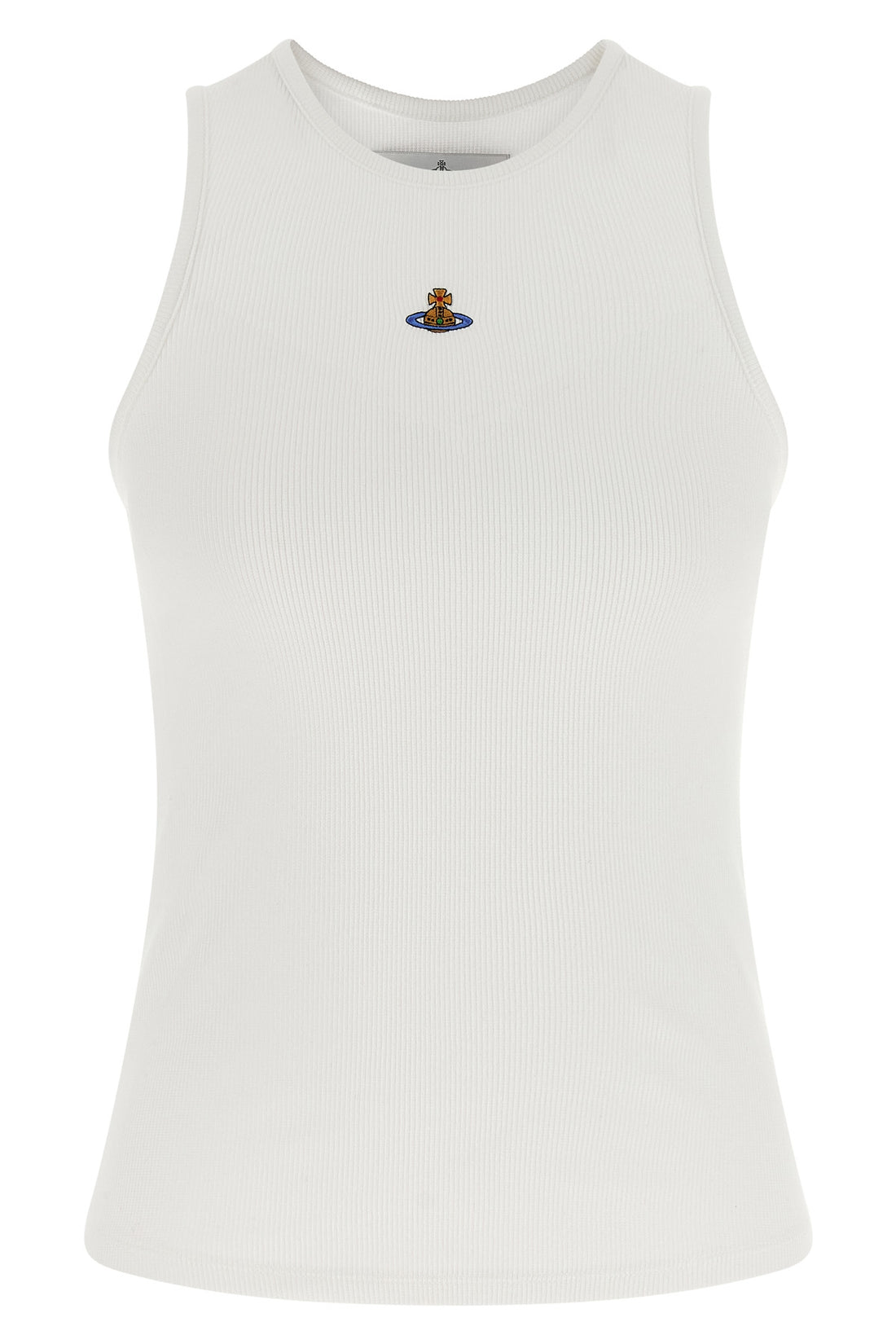 VIVIENNE WESTWOOD M 90s ribbed cotton jersey top