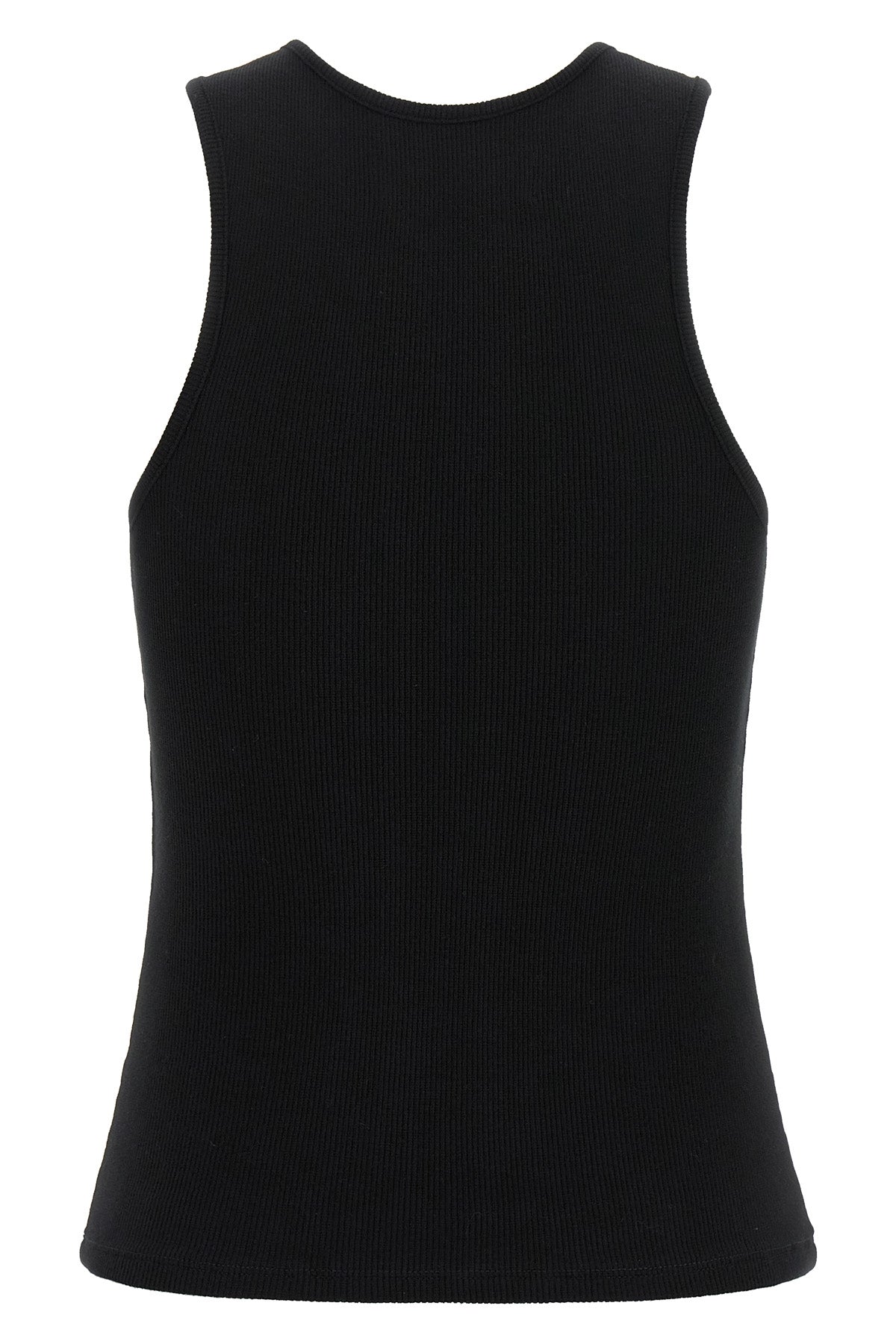90s ribbed cotton jersey top