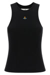 90s ribbed cotton jersey top