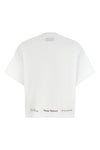 flower box cotton jersey crew neck t-shirt