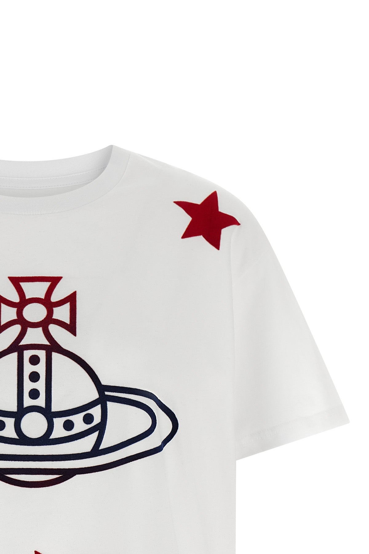 orb and stars classic cotton t-shirt