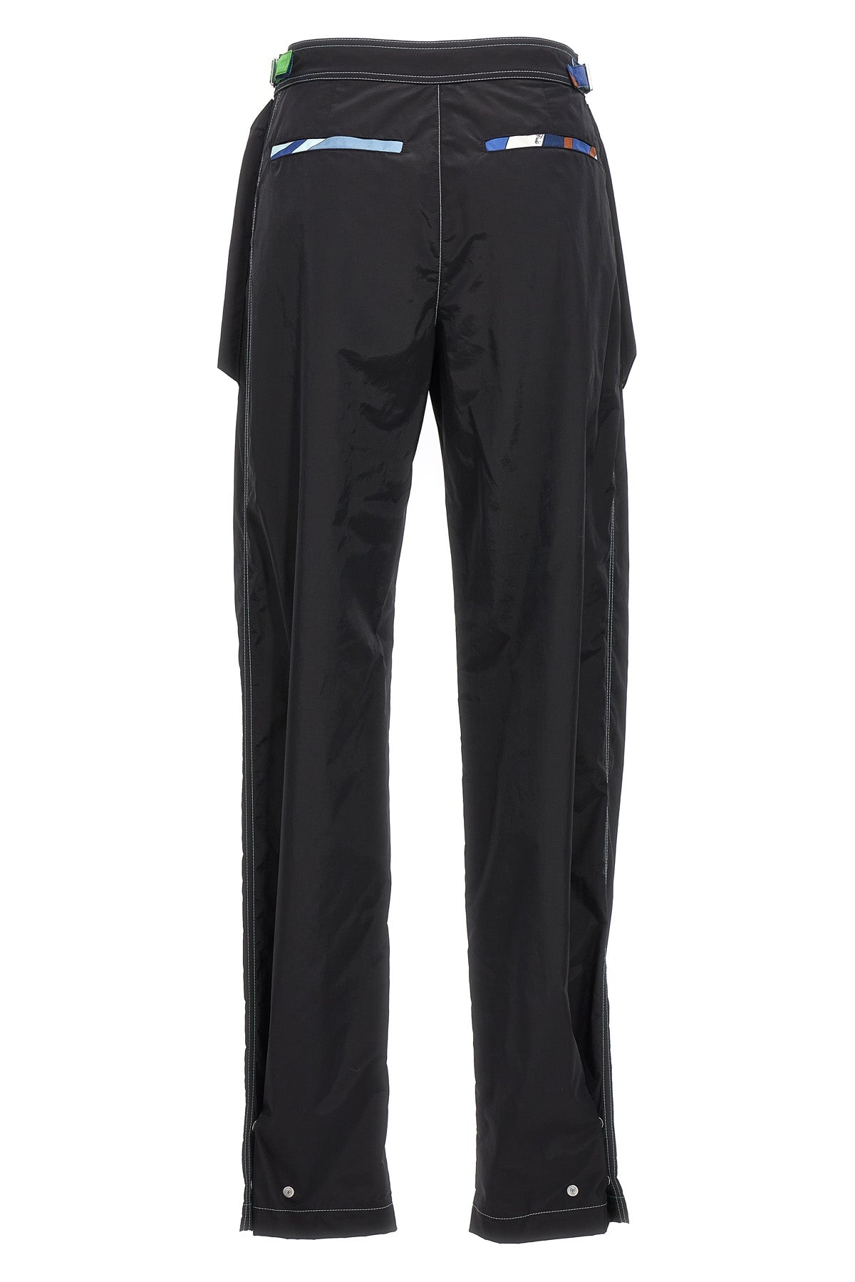 nylon blend pants