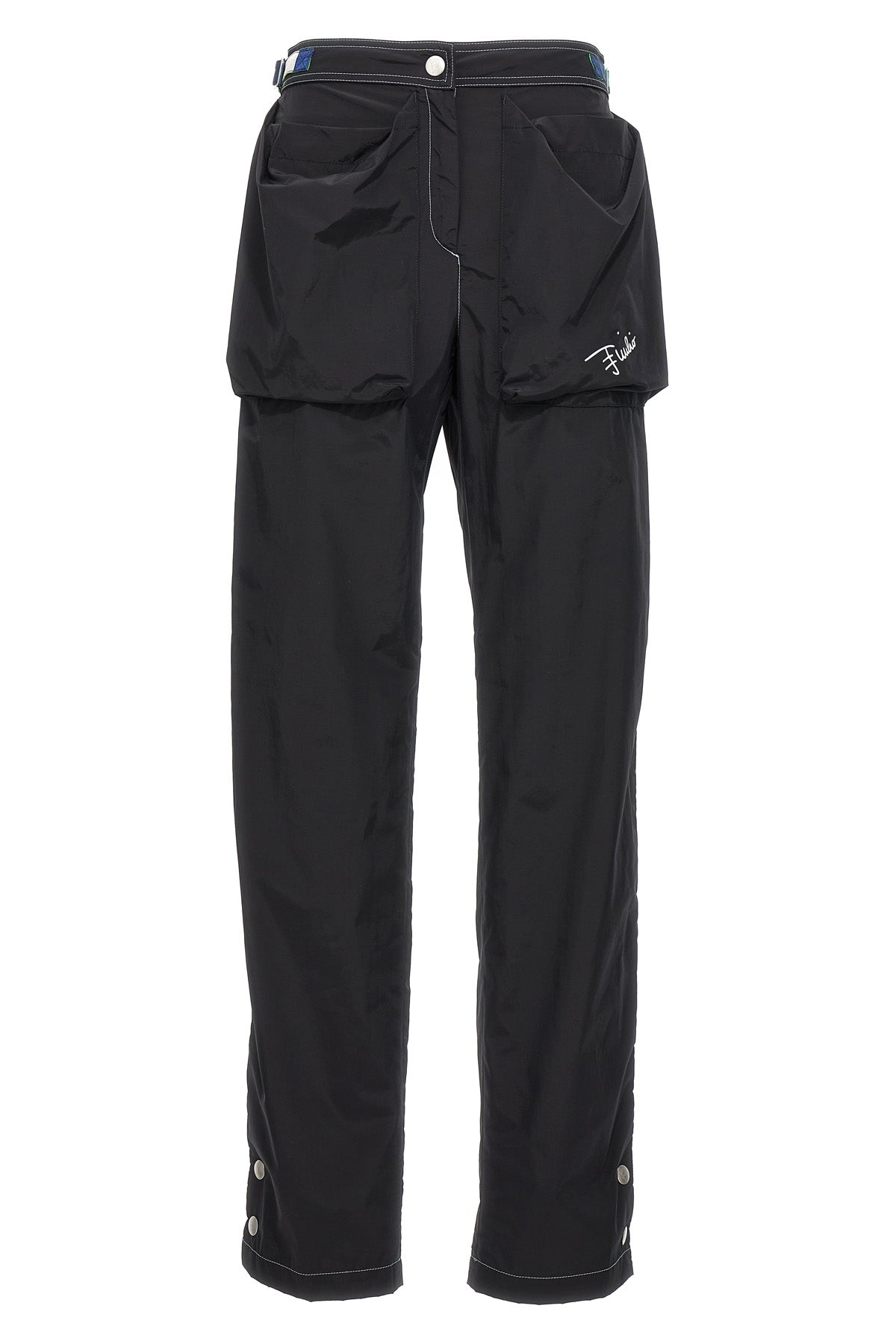 nylon blend pants