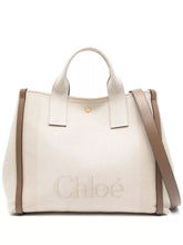 Chloé Chloé Canvas Carry Tote Bag