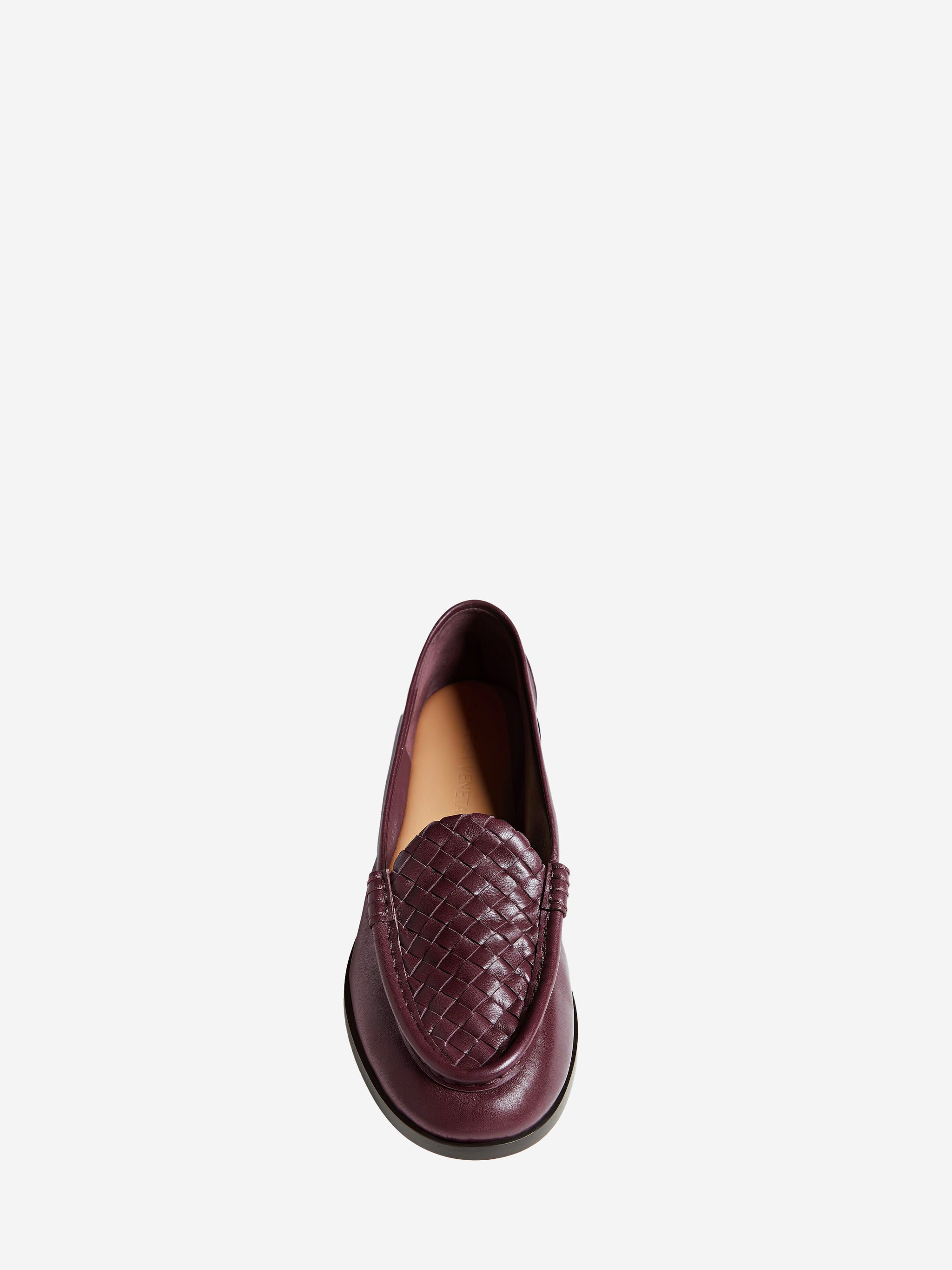 deep mahogany silenzio loafers