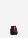 deep mahogany silenzio loafers