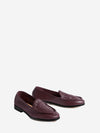 deep mahogany silenzio loafers