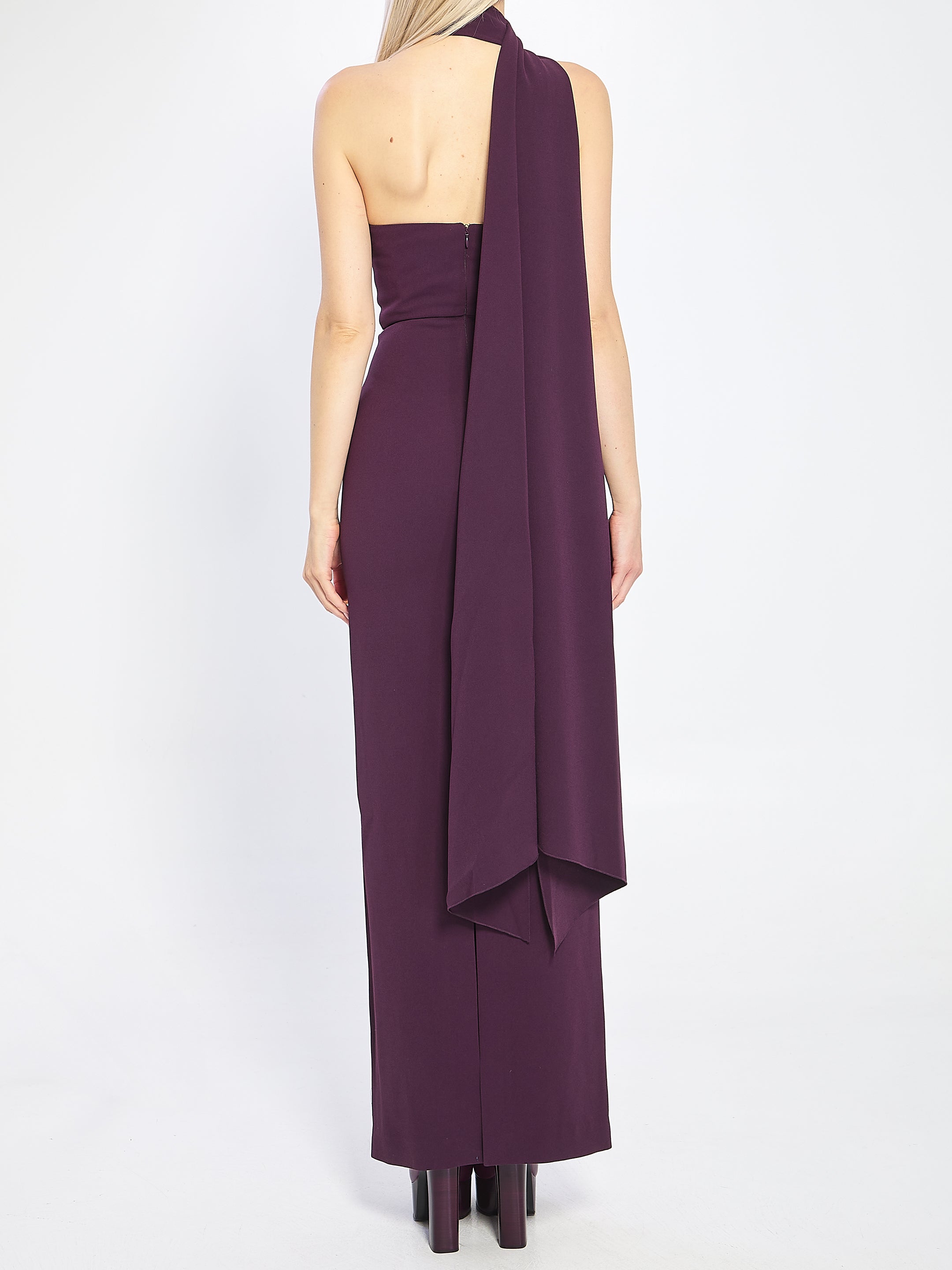 SOLACE LONDON 6 demi maxi dress