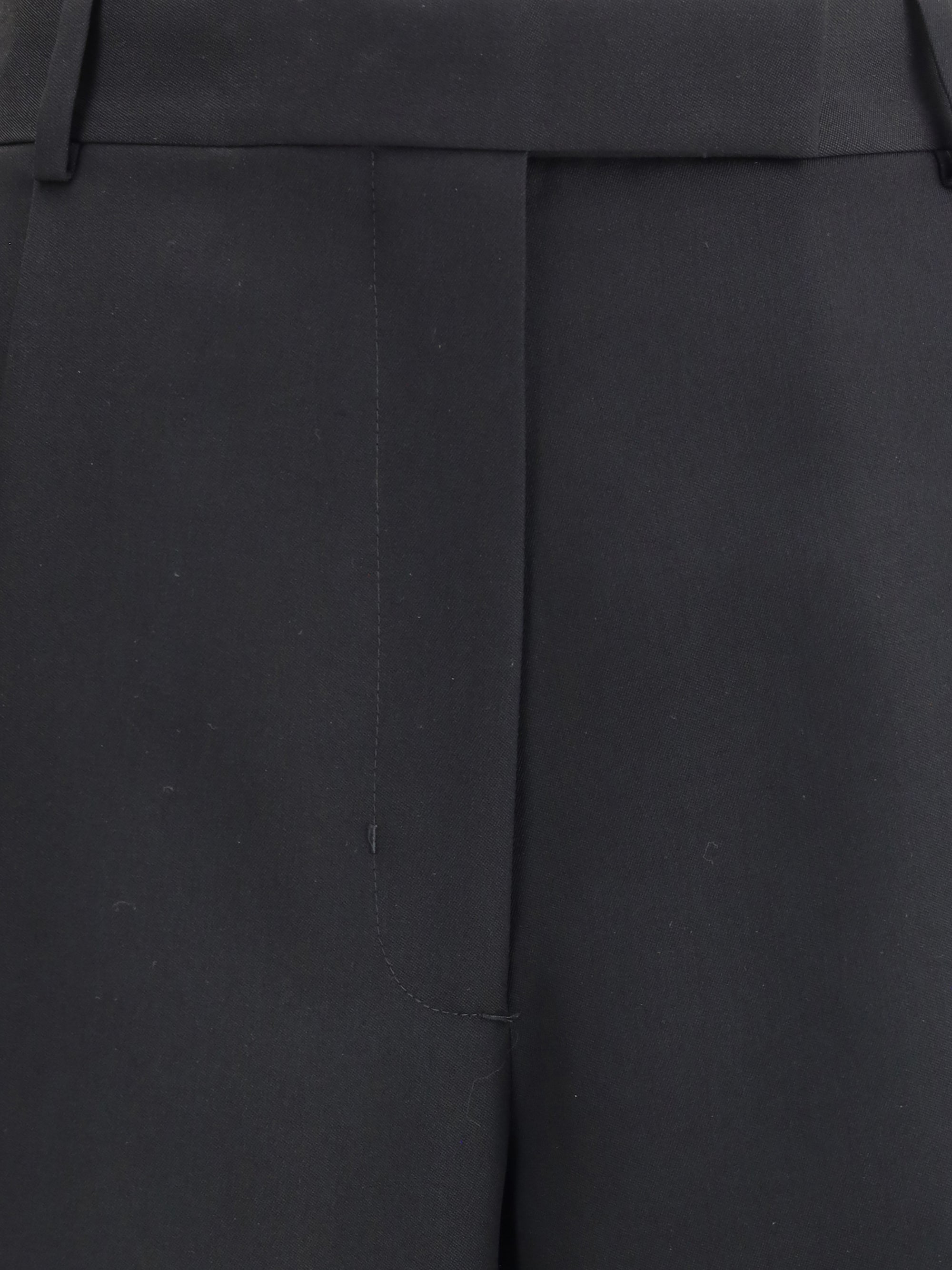tailored pants double pleats