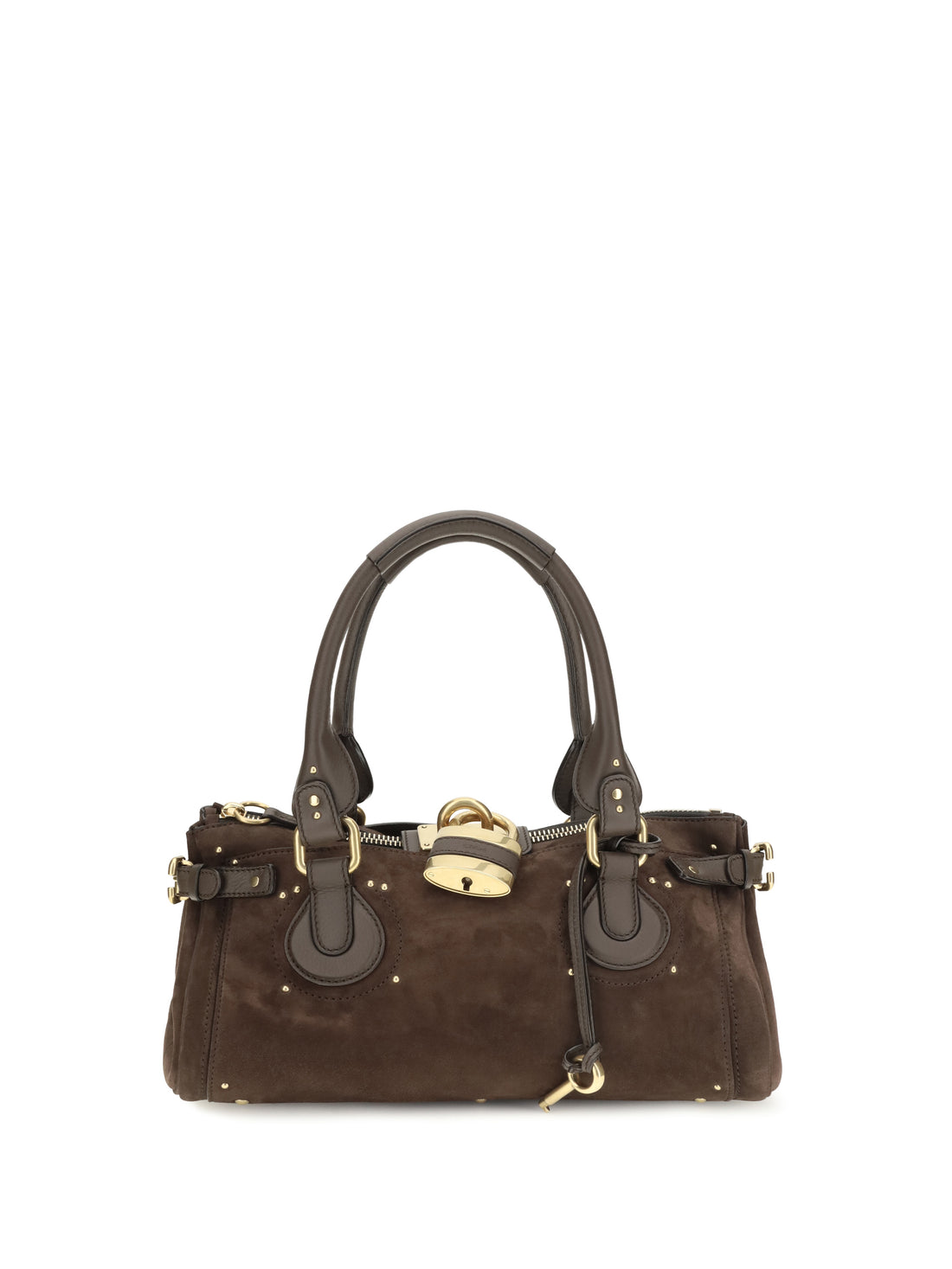 CHLOÉ OS paddington suede handbag