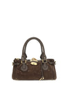 paddington suede handbag