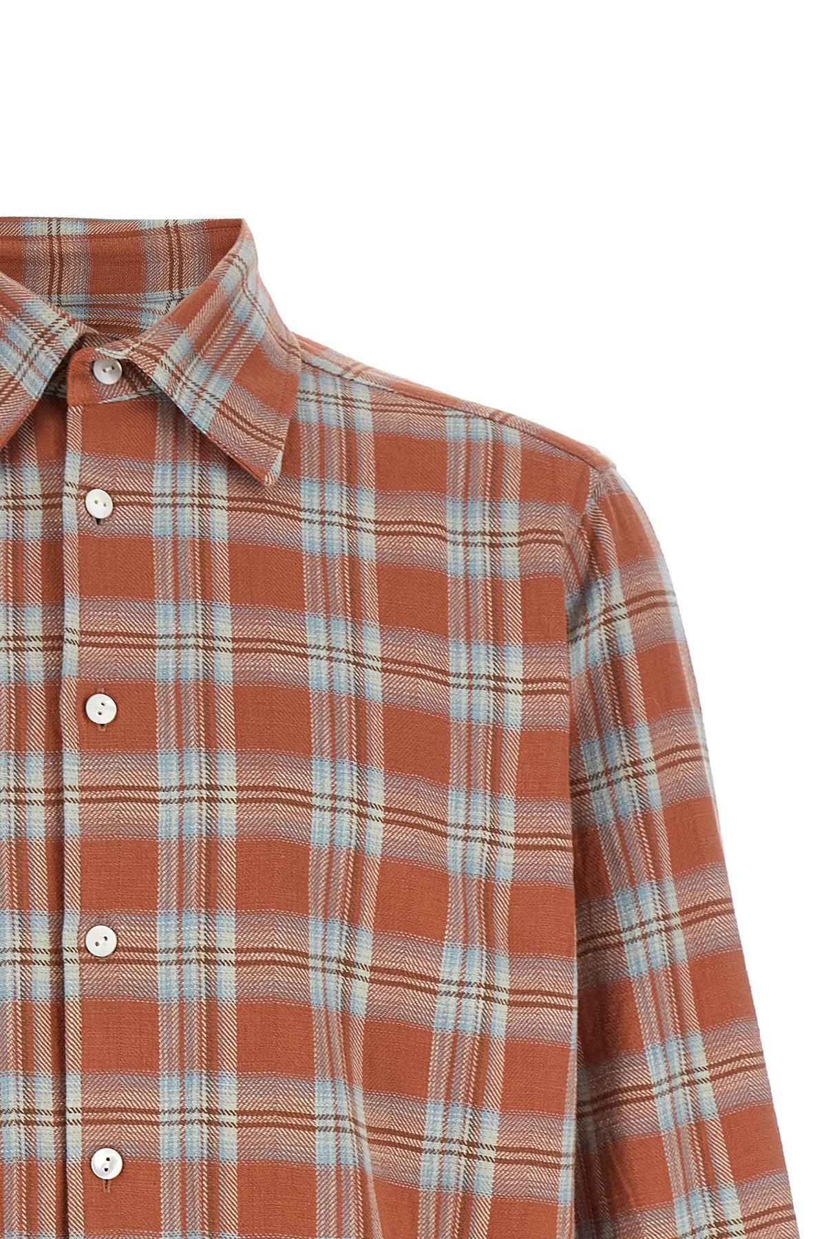 sherman shirt in cotton twill