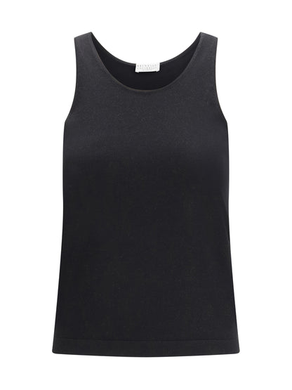 BRUNELLO CUCINELLI S sparkling knit tank top