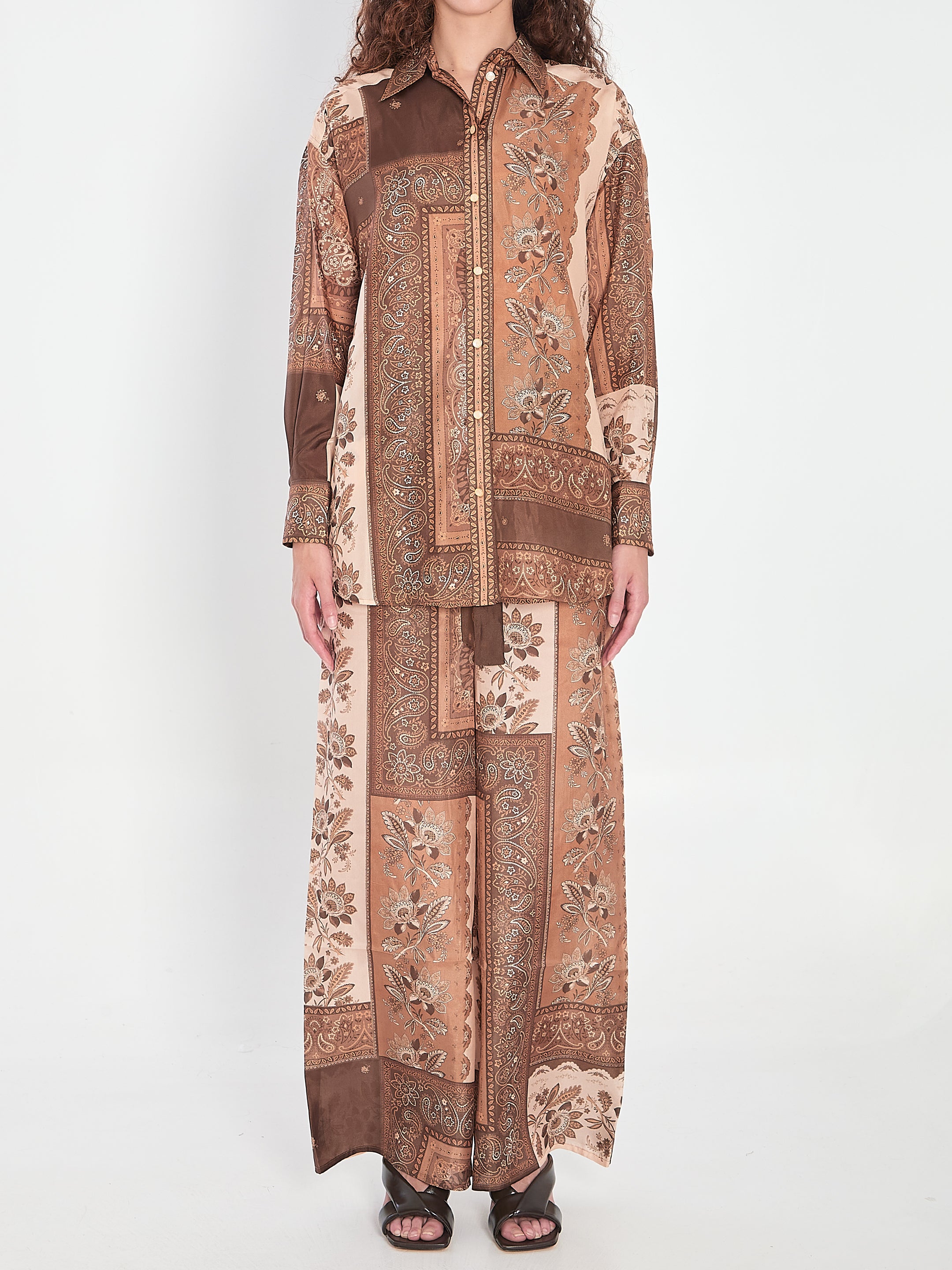 ZIMMERMANN 0 lucky relazed pants