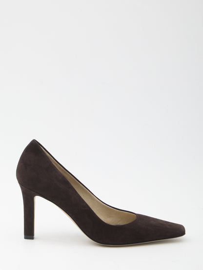 THE ROW 36 pumps carla 80 in suede