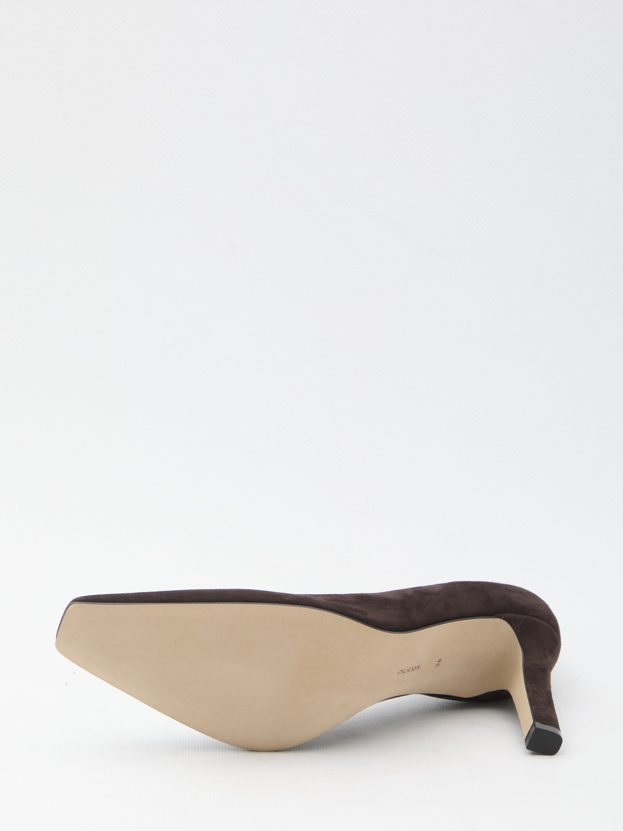THE ROW 36 pumps carla 80 in suede