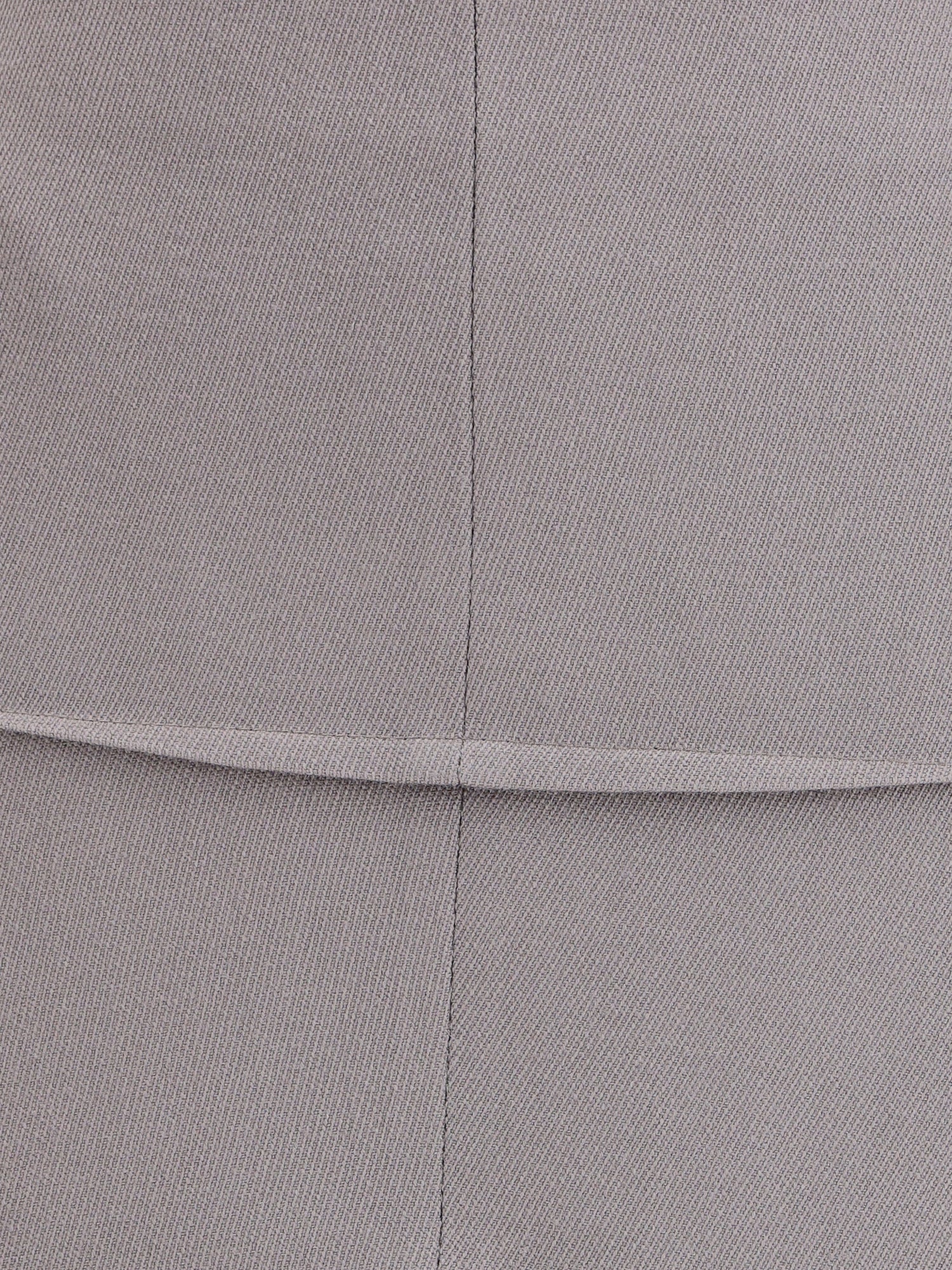 RICK OWENS 40 sliced skirt 