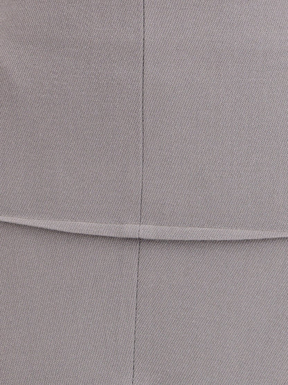 RICK OWENS 40 sliced skirt 