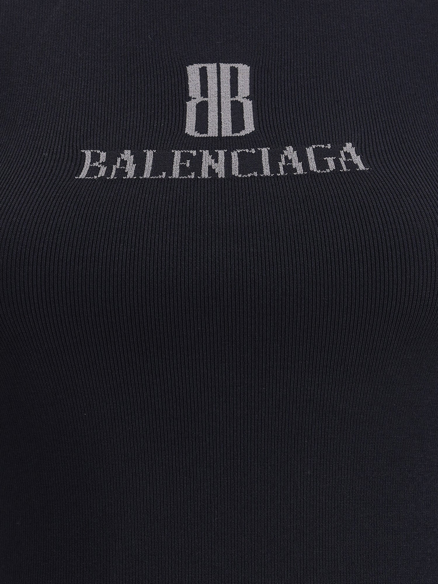 BALENCIAGA L logoed top