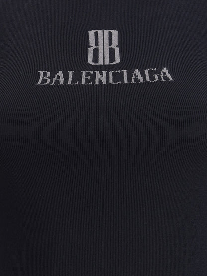 BALENCIAGA L logoed top