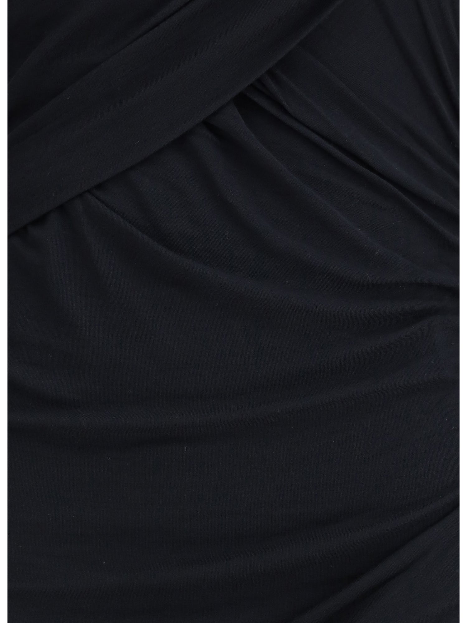 MARANT ETOILE 36 denise short dress in draped jersey