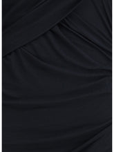 MARANT ETOILE 36 denise short dress in draped jersey