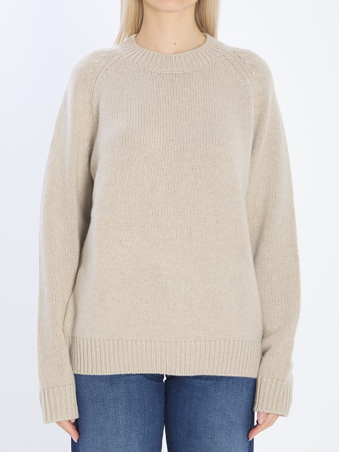 LISA YANG 0 anine crew-neck sweater