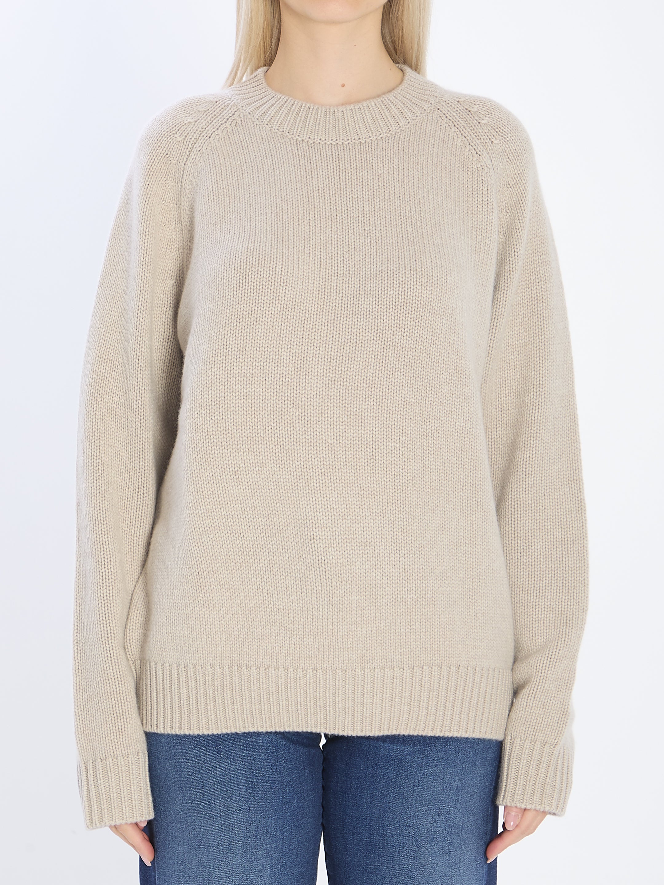 LISA YANG 0 anine crew-neck sweater