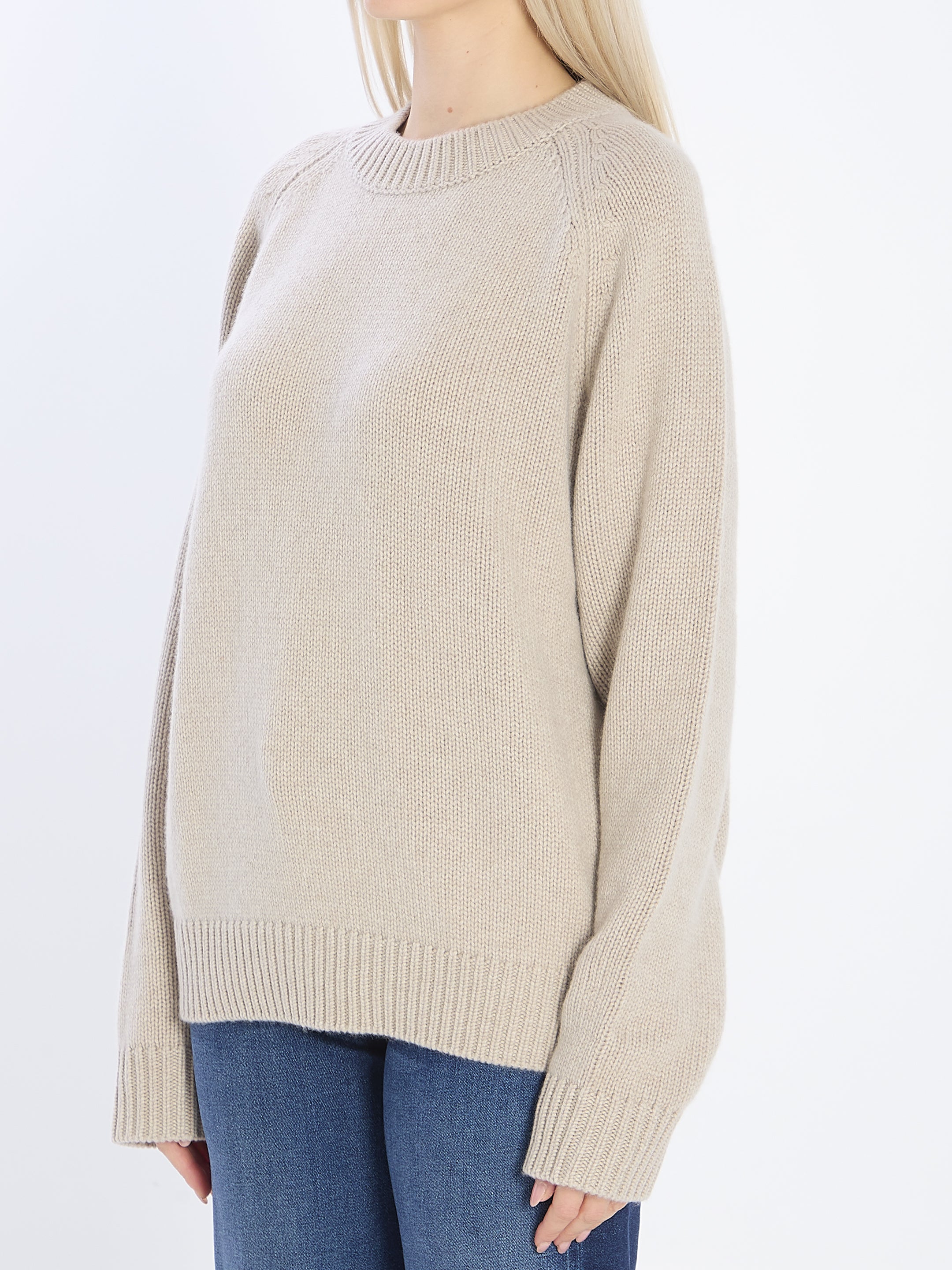 LISA YANG 0 anine crew-neck sweater